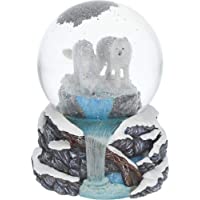 Nemesis Now Snowglobe 14.5cm White- and Glass Warriors of Winter Lisa Parker Bola de Nieve 14-5 cm- Color Blanco- Resina…